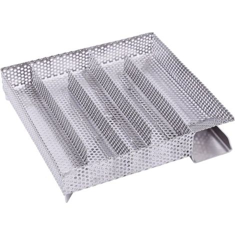 Kaltrauchgenerator – 1 Stück – V2A Edelstahl – Kalträuchern – Für Fleisch, Fisch, Käse – 20,5 x 20,5 cm (1/5)