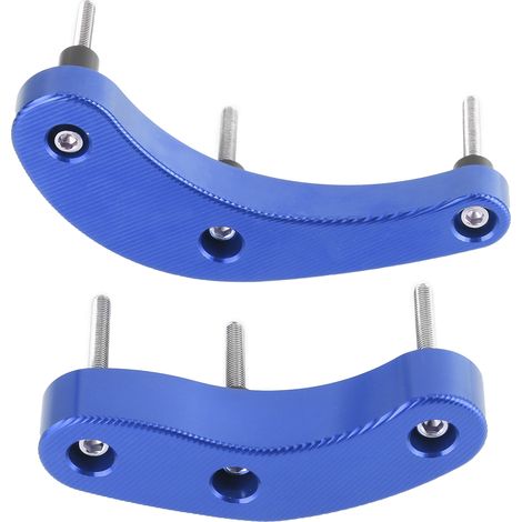 Coussin de Protection Moteur Glissière Crash Pad CNC Aluminium Bleu pour S1000RR 2019-2020 (1/5)