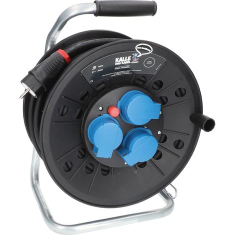 Kalle Kabeltrommel Schuko 1,5mm² IP44 40 Meter