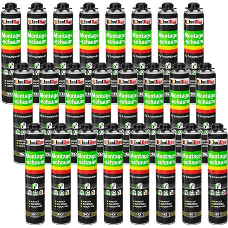 IsolBau Pistol Mounting Foam B2 Montageschaum 24 x 750 ml (1/5)