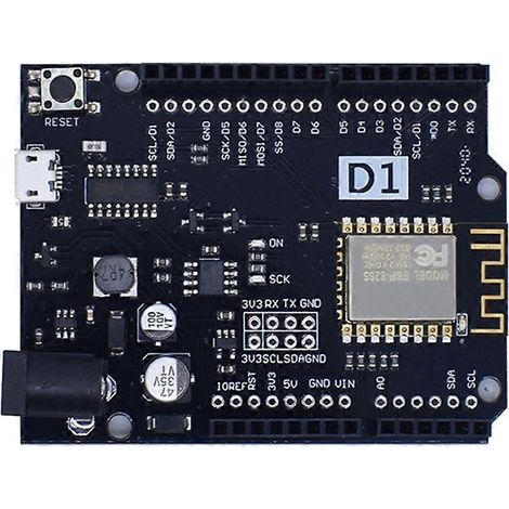 Placa de desarrollo WIFI D1 R2 V2.1 ESP8266 ESP12F compatible con NodeMCU D1 R2 V2 (1/5)