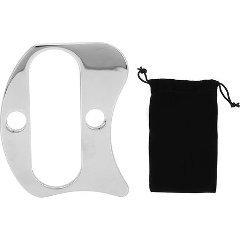 Outil de massage portable en acier inoxydable pour soulager les douleurs musculaires - Planche de grattage pour bras et jambes (1/5)