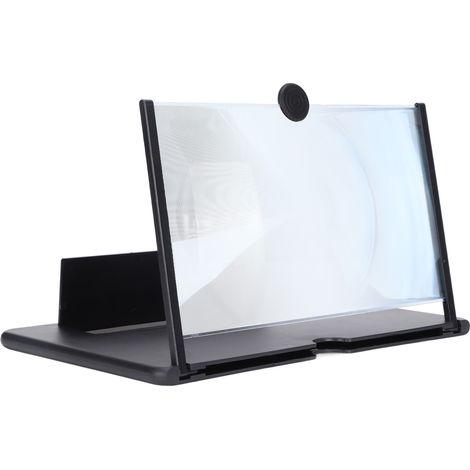 12-Zoll-3D-HD-Bildschirmvergrößerungsgerät für Mobiltelefone, Verstärker und faltbarer Ständer für Filme, Videos und Spiele. (1/5)