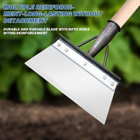 Pelle de jardinage - Multifonctionnelle - 30 cm - Acier inoxydable - Ergonomique - Nettoyage rapide