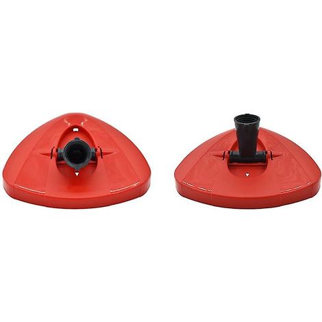 Disques de rechange rouges pour tête de balai rotative Easy Wrinkle, lot de 2 (1/5)