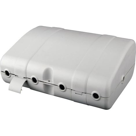 Gao 0393 Caja eléctrica gris 6 compartimentos robusta