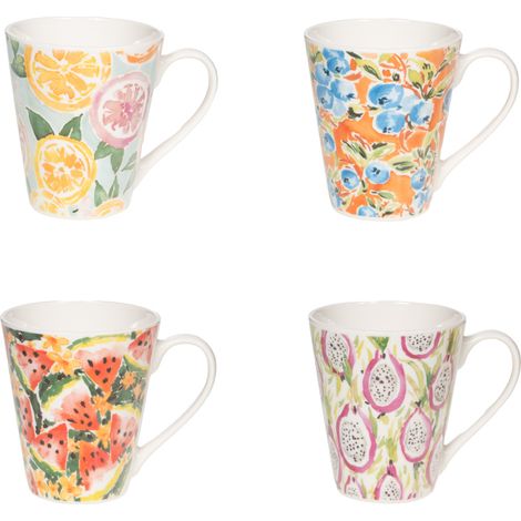 Table Passion - Coffret de 4 mugs Salvador 31 cl