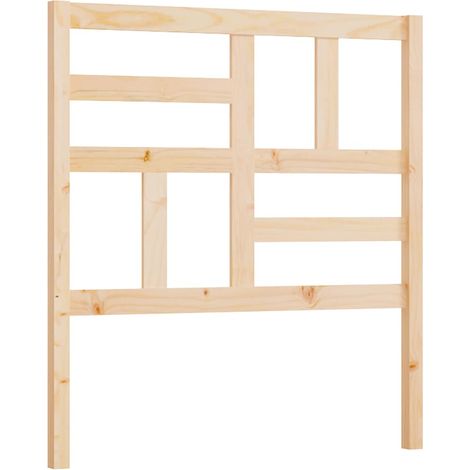 Maison Exclusive - Tête de lit 81x4x104 cm Bois massif de pin (1/5)
