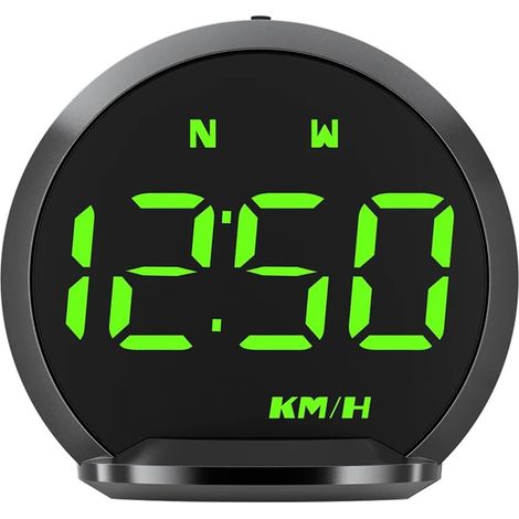 Compteur De Vitesse Automatique G13 GPS HUD, Affichage Tête Haute, Alarme Numérique Intelligente, Rappel, Compteur, Accessoires Électroniques For Toutes Les Voitures Instrument Multifonctionnel (1/5)