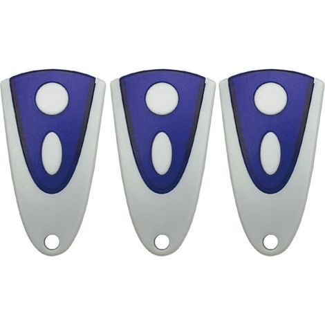 3er-Pack Garagentorsender 433,92 MHz, kompatibel mit Novoferm Novotron 502 MAX43-2, Novotron 512 MIX43-2, Novotron 522 und Novoferm MNHS433-2 (1/5)
