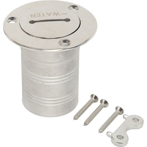 Port de Remplissage Marine 316 Inoxydable 50mm pour Réservoirs de Bateaux, Yachts et Remorques, Remplisseur de Pont EAU (1/5)