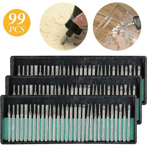 JOORRTEnsemble de meulage pour foret à fraise diamantée Dremel Tools (1/5)
