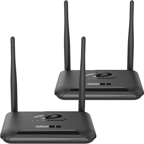 Drahtloser HDMI-Sender und -Empfänger, 1080p 60 Hz, HDMI-Loopout, 200 m Reichweite, 1 TX auf 4 RX, IR-Remote-Extender, Kamera-Video-Streaming, Kabelbox zu HDTV