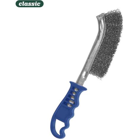 Spazzola con Manico in Plastica in Acciaio Inox F116I MOTA