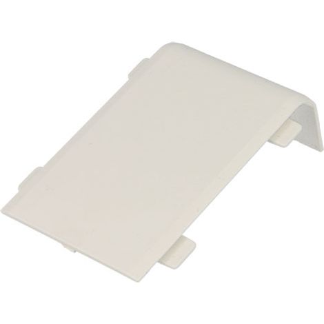 Jonction linéaire pour plinthe PVC blanche 80 x 25 mm (1/3)