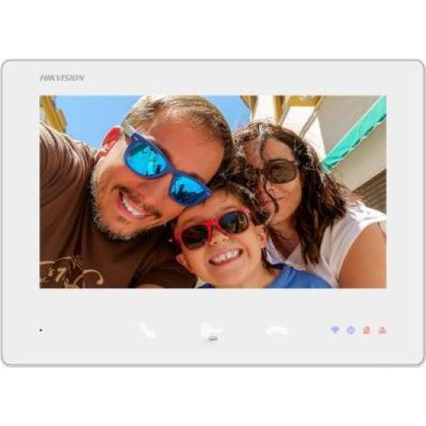 Hikvision DS-KH7300EY-WTE2 video-citofono bianco 7 pollici (1/3)