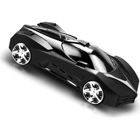 Support de téléphone pour voiture, design sportif et élégant, antidérapant, rotatif à 360°, pour console centrale, idéal pour le bureau et la maison (noir). (1/5)