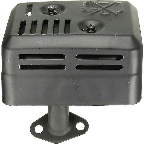 Système de silencieux d'échappement – Bouclier thermique en acier inoxydable – Compatible moteurs Honda GX110 GX120 GX140 GX160 GX200 (1/5)
