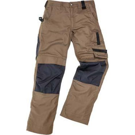 Excess Arbeitshose Champ, Gr. 48, beige/grau (1/3)