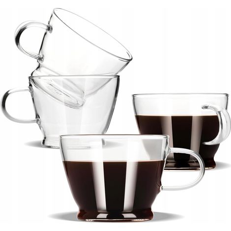 4er-Set Zens Espressotassen, Borosilikat, doppelt, dampflos, 160 ml (1/5)