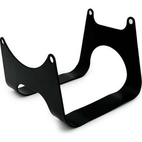 Support Réservoir Carburant - Débroussailleuse 43cc - Fer - Espacement Vis 66 mm 93 mm - Noir