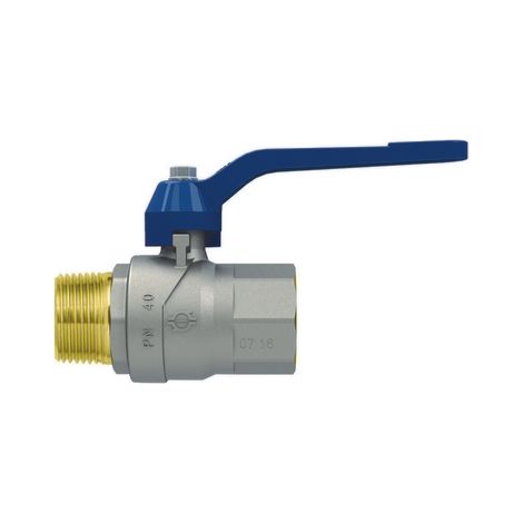 VALVOLA A SFERA P.T. CON LEVA EVOLUTION MASCHIO-FEMMINA- 1  DN 25  PN 30- FIV- pezzi 1