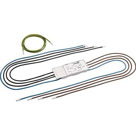 Caja de conexión Hager ku76s60 5 polos capacidad 16mm²