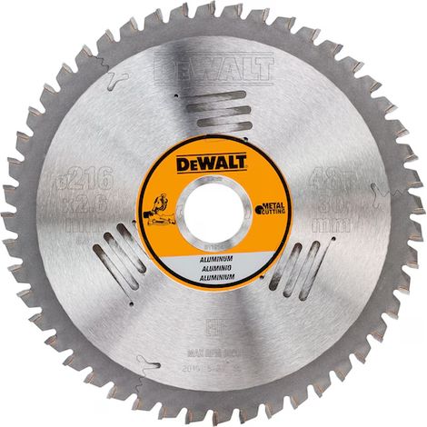 DeWALT - Lame de scie pour métal 216x30 mm, 48 dents DT1914 (1/4)
