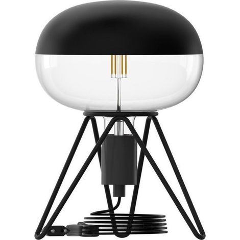 Lampe de table - CALEX - Tripod - Noir - Culot E27 - Hauteur 16,5 cm (1/3)