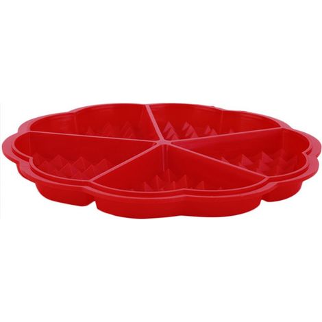 Moule à gaufres en silicone de qualité supérieure en forme de cœur, idéal pour les enfants qui aiment faire des gâteaux et des gaufres. - AquaForge (1/3)