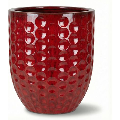 Vaso MEROVEE 55x65cm rosso tropicale