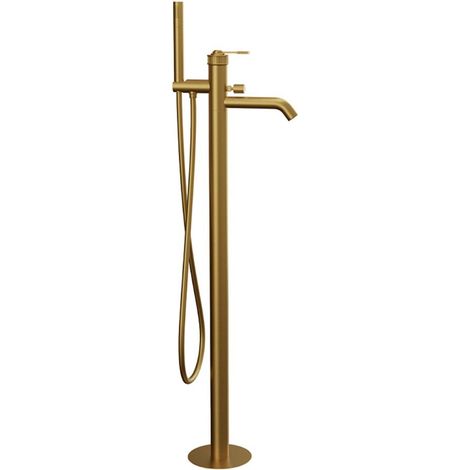 VERSI Mitigeur de baignoire au sol, bronze