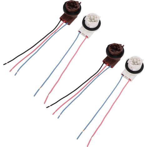 Adaptateur prise câblage faisceau feu stop arrière, 4 pièces, remplacement pour ampoule LED voiture Silverado 1500 2500 3500HD (1/5)