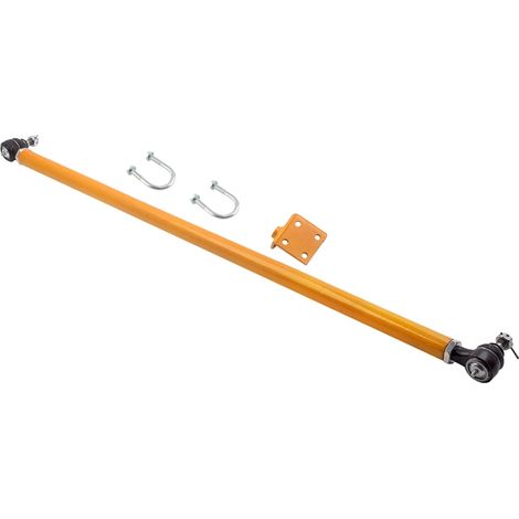 Brazo de dirección Draglink, acero al carbono, longitud ajustable 112,5 cm, compatible con Nissan Patrol GU Y61 1997-2012, peso del artículo 6,26 kg, dimensiones del paquete 115 x 19 x 11 cm (1/5)