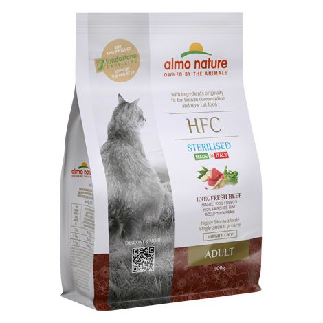 Almo HFC CAT ADULT STERILIZZATO MANZO 300 g