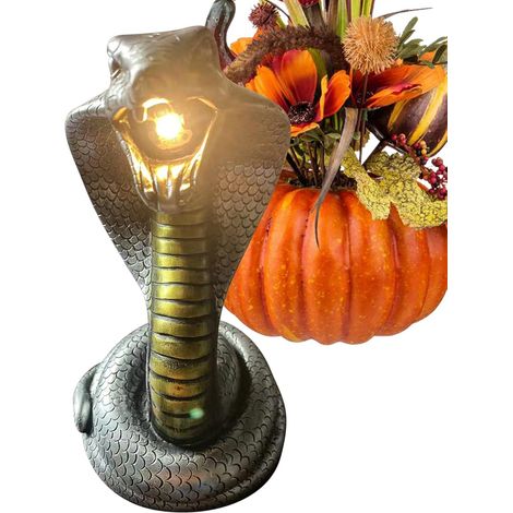 Lampe Serpent Halloween Lampes de Chevet USB Gothiques (1/5)