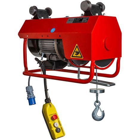 Delta Elektrische Seilwinde DM 230V Tragkraft 0,3t Hubhöhe 38m