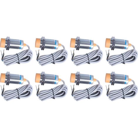 8 capteurs de proximité capacitifs LJC30A3-HZ/AY 1-25 mm, commutateur PNP NC, CC 6-36 V, 300 mA (1/5)