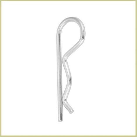 Goupilles fendues - Cocosity - Type B - 10 pièces - Fer galvanisé - 475mm (1/4)