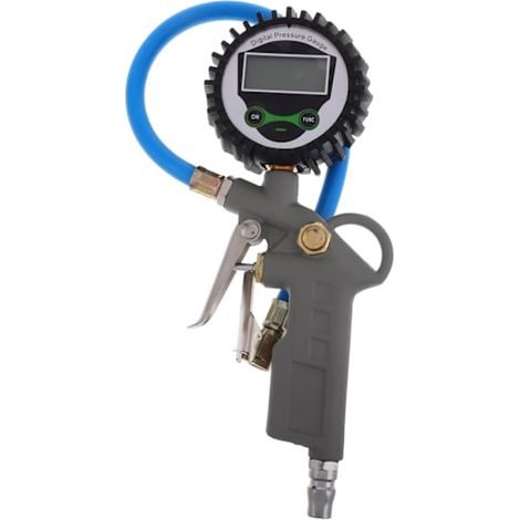 Manomètre de pression des pneus, manomètre numérique, accessoires auto, jauge de profondeur de pneu, outils auto, acier inoxydable (1/5)