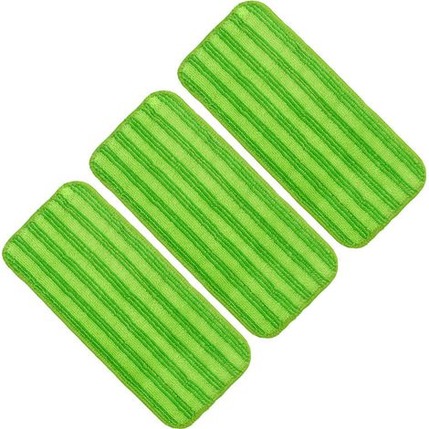 Wiederverwendbare Tücher für Swiffer WetJet, 3er-Pack, wiederverwendbares Wischpad, Mikrofaser-Wischpads zum Reinigen und Schrubben von trockenen oder nassen Böden, Holz, Fliesen und Marmor