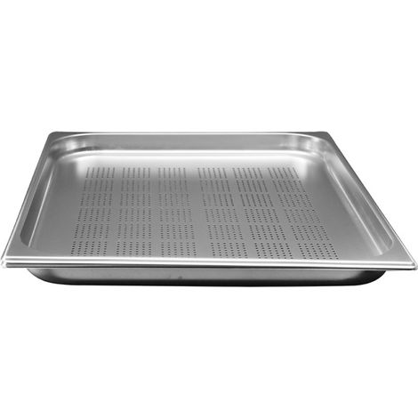 Bacs gastronormes perfores inox gn2/1 prof 40mm - Atosa