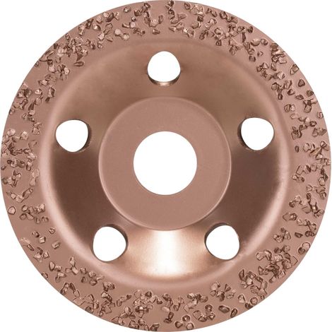 Bosch 2 608 600 175 - Vaso de amolar de metal duro - 115 x 22,23 mm grob, flach (pack de 1) (1/2)