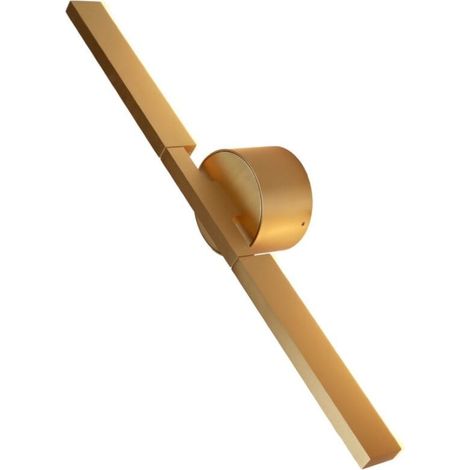 Applique moderna oro doppia barra LED 10W MERANO Maxlight (1/5)