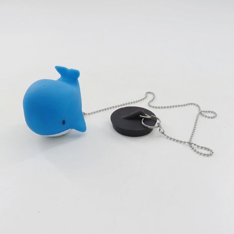 Küchenstöpsel aus Vinyl in Walform, Badewannenstöpsel, Überlaufstöpsel aus Gummi, Spülbeckenstöpsel, Toilettenstöpsel (1/5)