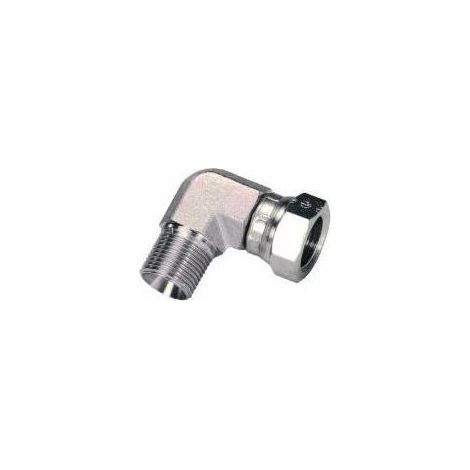 Adaptateur 90° Mâle/Femelle tournant 1/4" (Lot de 2) (1/2)