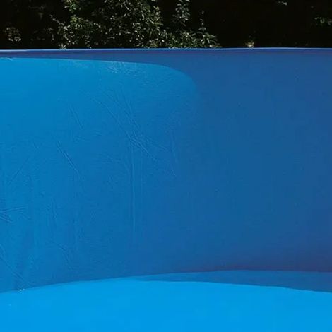 Liner bleu pour piscine métal intérieur 4,90 x 3,70 x 1,32 m