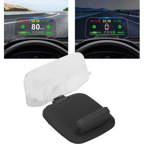 Affichage tête haute (HUD) OBD2 GPS embarqué spécifique à Tesla avec compteur de vitesse numérique (T1) (1/5)