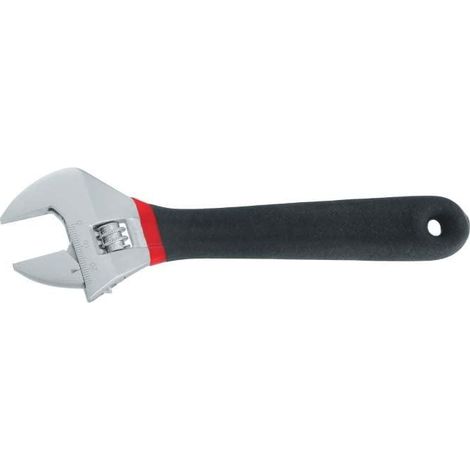 Modeco Llave ajustable sueca 375 mm mango de caucho