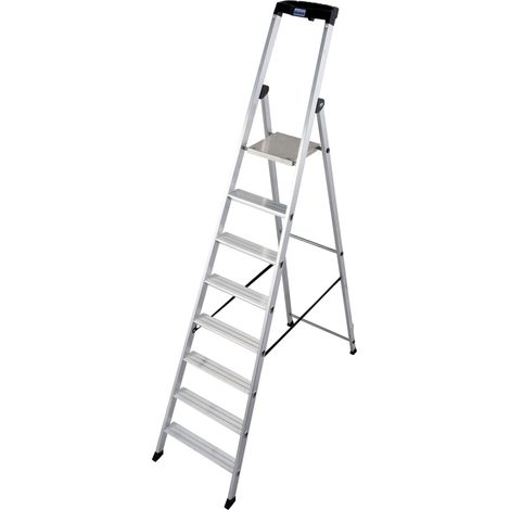 Krause Solido Stufenstehleiter 8 Stufen (1/5)